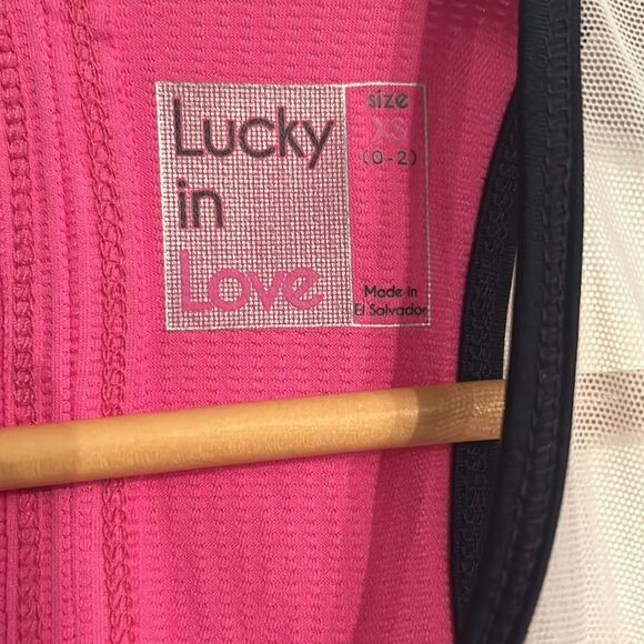 NWT Lucky in Love Santa Fe Glow Fly High Tie Back Tank - size XS - Picture 5 of 5